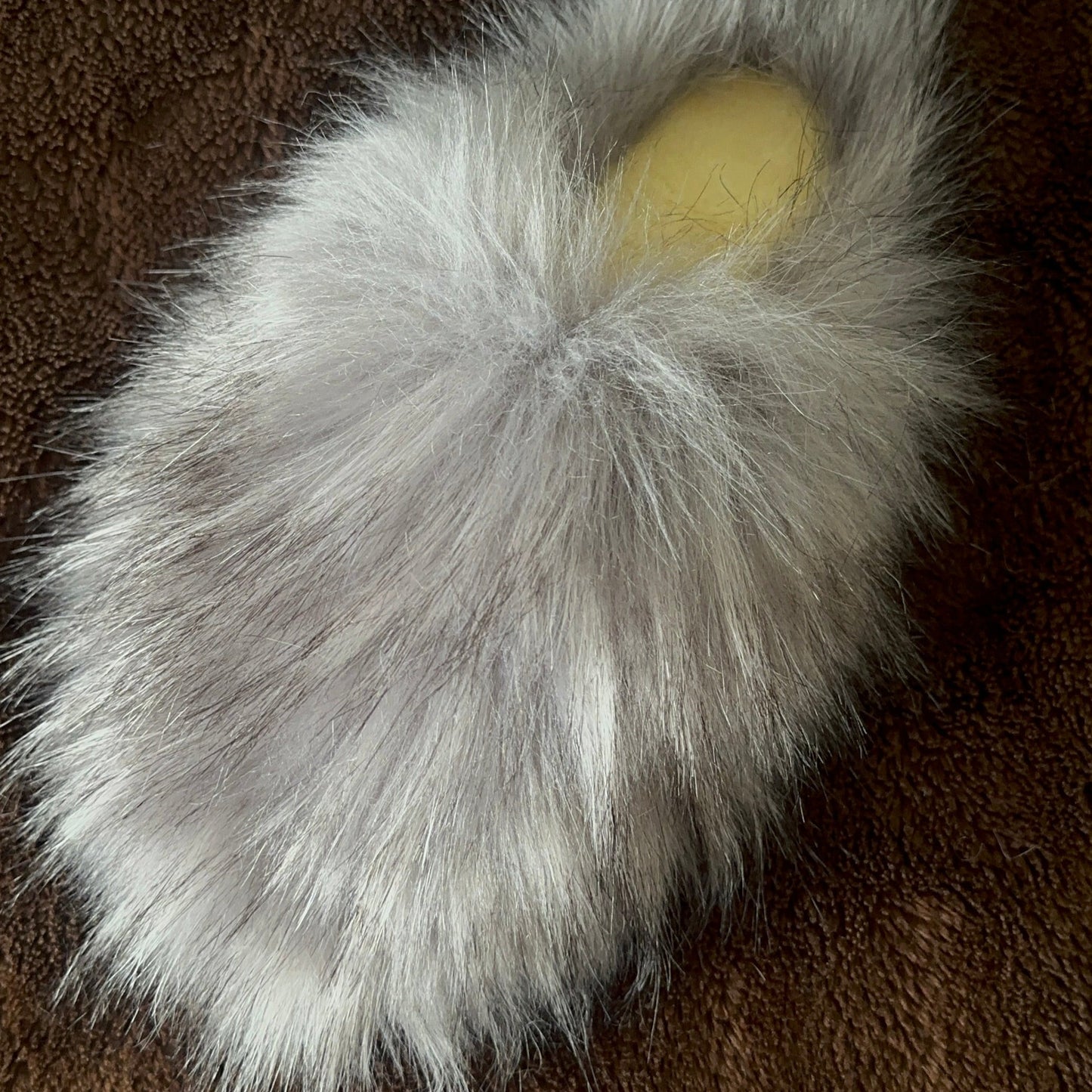 Don’t-Give-a-Fluff Faux Fox Slippers - Tiramisu